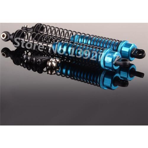 2Pcs RC Alum Rear Oil Adjustable Shock Absorber 128mm K949-011 For 1/10 Scale Models RC Car WLtoys K949 CLIMBING Rock Crawler