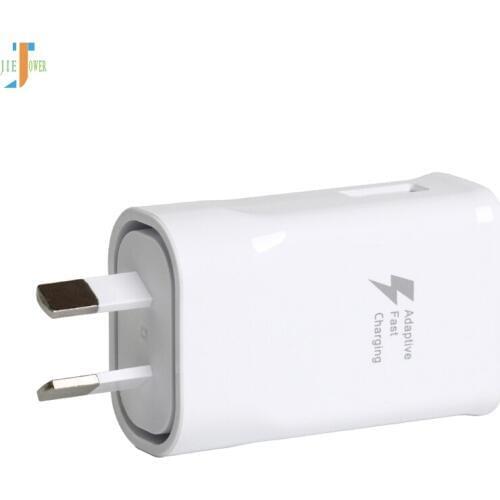 300pcs/lot Quick Charger AU Plug Adapter 5V 2A USB Wall Charger Mobile Phone Charger for Samsung Galaxy S5 Note4 N9000