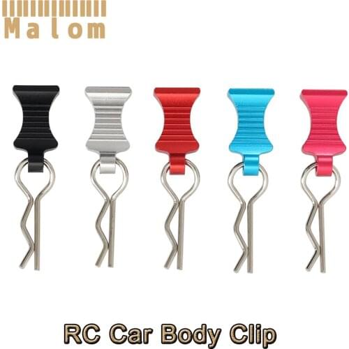 4pcs Body Shell Clip Pin with Fixing Bracket for 1/8 1/10 1/12 RC Crawler Car TRX4 SCX10 Capra Upgrade Parts Accessories