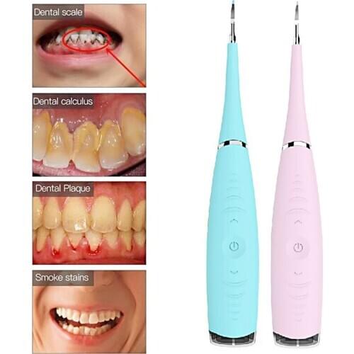 Electric Ultrasonic Sonic Dental Scaler Tooth Sonic Tooth Powder Calculus Remover Stains Tartar Device Ultrasonic Vibration