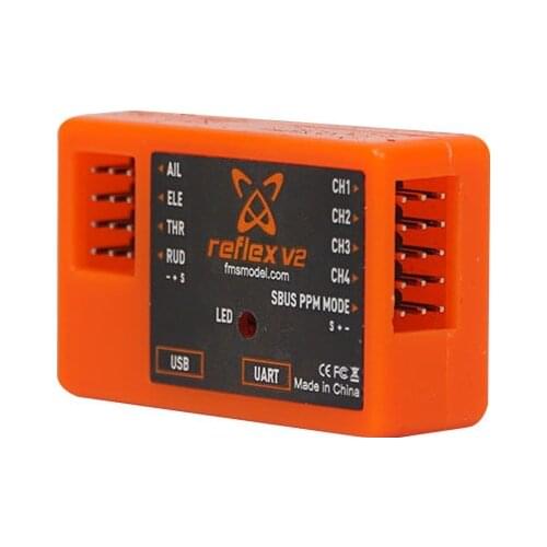 FMS Reflex V2 Flight Controller Gyro Stabilizer for FMS RC Airplane Warbird 1100mm 1400mm 2000mm Drone