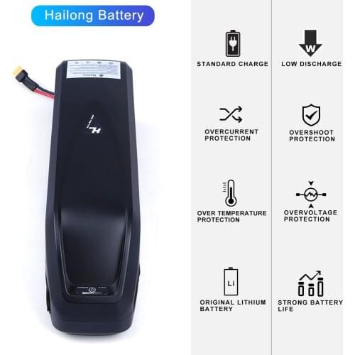 Samsung 18650 lithium battery 52V20AH Ebike battery Hailong Max 40A BMS 350W 500W 750W 1000W 21700 battery, free 4A charger