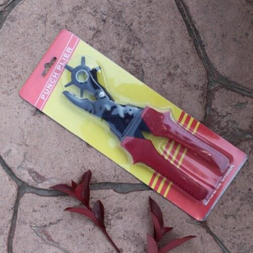 Multifunctional Leather Hole Punch Hand Tools Pliers Belt Hole Maker Belt Punch 6 Sizes: 2mm ,2.5mm ,3mm, 3.5mm, 4mm & "4.5mm