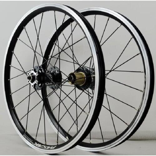 MTB PASAK Mountain Bike Wheel 20 Inch 24 Holes Aluminum Alloy Six Claws Disc Brake Six Holes Bicycle Wheel Set