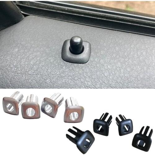 Car Interior Door Pin Guide Trim Panel Locking Knob Button Cover Fit For BMW 5 series F10 F18 2011-2017 Auto Accessories