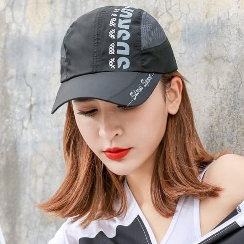 New Fashion Summer Breathable Ultra-Thin Quick Drying Men Womens Baseball Cap Outdoor Sport Climb Cycling Fishing Mesh Hat A152