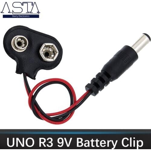 1pcs 9V Battery Connector 9V battery clip