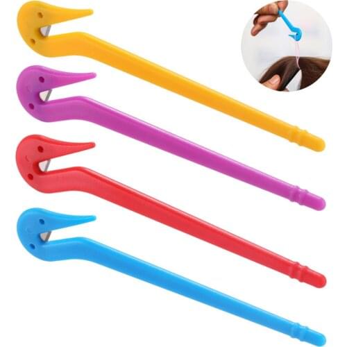 1Pc Elastic Hair Band Cutters Disposable Rubber Band Remover Pain Free Hair Ties Removing Tool Styling Accessories