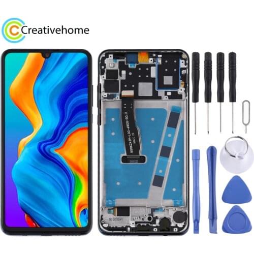 LCD Screen Display and Digitizer Full Assembly with Frame for Huawei P30 Lite (RAM 4G / Standard Version)