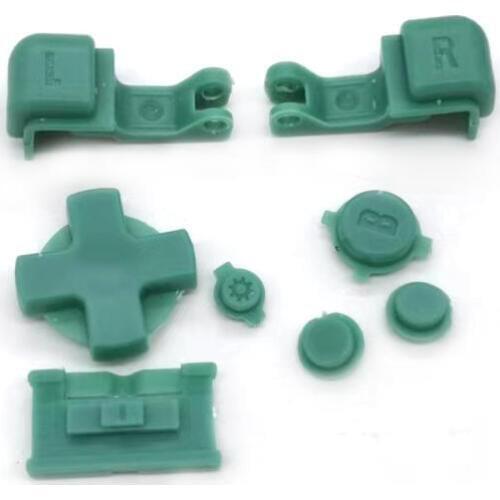 10 Plastic Full Button Set For GBA SP A B Select Start Power On Off L R Buttons D Pad