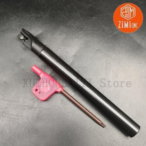 300R C12-12-130 Right Angle End Milling Cutter for APMT1135 Milling Shank, Anti-vibration End Milling Cutter Turning tools