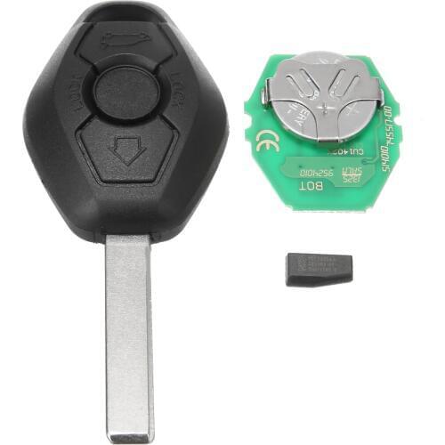 Brand New 3 Button Remote Car Key 315/433MHz ID44 Chip Car Key For BMW 3 5 7 SERIES E38 E39 E46 EWS System