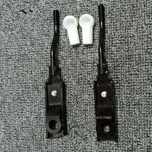 Car soft top push rod pull rod hydraulic strut 2005-por sch ebo xst er Ceiling pole opener fixing Skylight bracket white hat