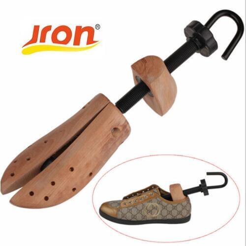 1 Piece New Arrival Plastic Solid Adjustable Men and Women Shoe Stretcher 2-Way Wooden Shoes Shaper Adjustable Tree SS-011