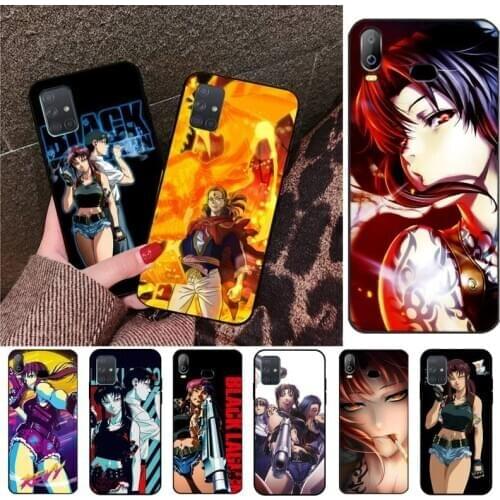 CUTEWANAN Black Lagoon Anime TPU black Phone Case Cover Hull For Samsung A10 A20 A30 A40 A50 A70 A80 A71 A91 A51 A6 A8 2018