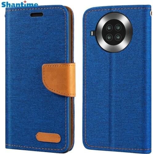 Oxford Leather Wallet Case For Cubot Note 20 With TPU Soft Back Cover Magnet Flip Case For Cubot Note 20 Pro Hafury K30