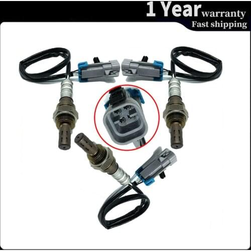 3pcs Oxygen Sensor 4 Wires Lambda Up / Downstream Front Rear For 2002 Chevrolet Blazer 4.3L S10 4.3L Replacement parts 234-4650