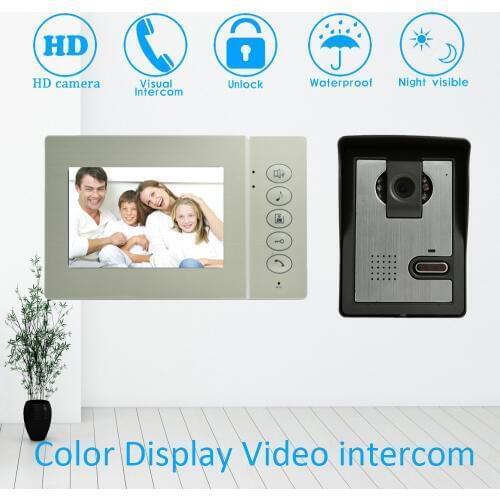 Hot sales 4 inch TFT-LCD panel Video door Phone Smart home system Door access control Doorbell Night visible camera for talk bac