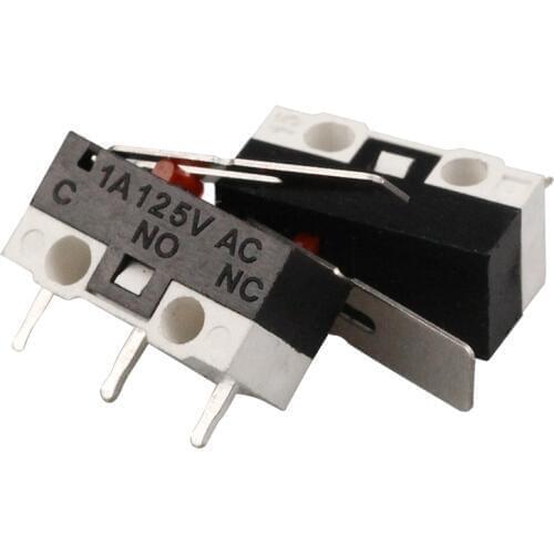 3D Printer Mechanical Limit Switch 5pcs/lot 1A/125VAC Endstop Micro Switch for Prusa I3 Delta Kossel Makerbot Printer