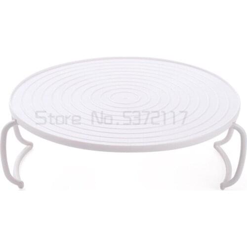 Multifunctional microwave oven food heating layered steaming rack Tray Rack Kitchen circular double insulation tray rack