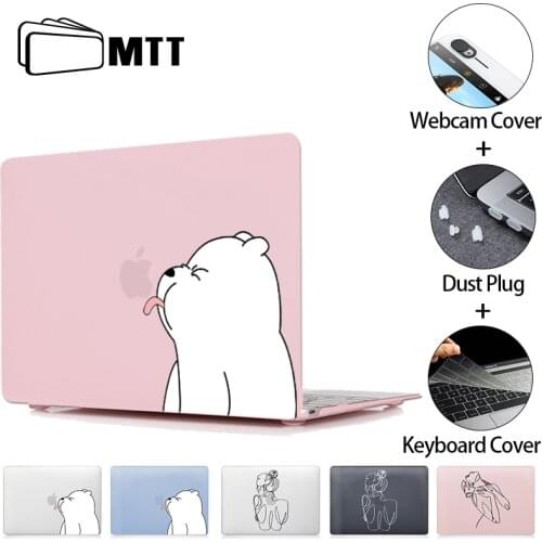 MTT Laptop Case For Macbook Air Pro 11 12 13 15 16 Touch bar Hard Cover for mac book air 13 Protective Shell a2179 a1932 a2289