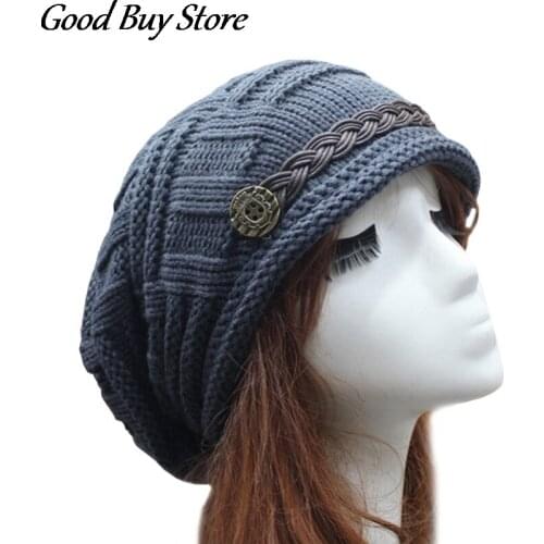 Soft Wool Knitwear Brimless Beanies Cap Knitting Headwear Berets Hat Women Spring Winter Comfortable Stretchy Hats Warm Beanie
