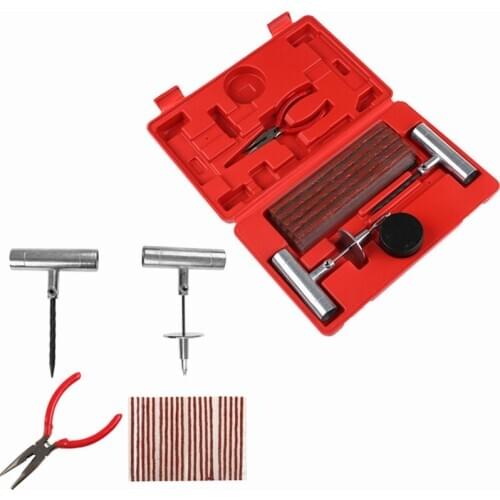 Garage Tools For Auto Tire Repair Kit Wheel Repair Puncture Car Prick Kit Motorcycle Tool Car Anti-puncture Tyre Repair Kit