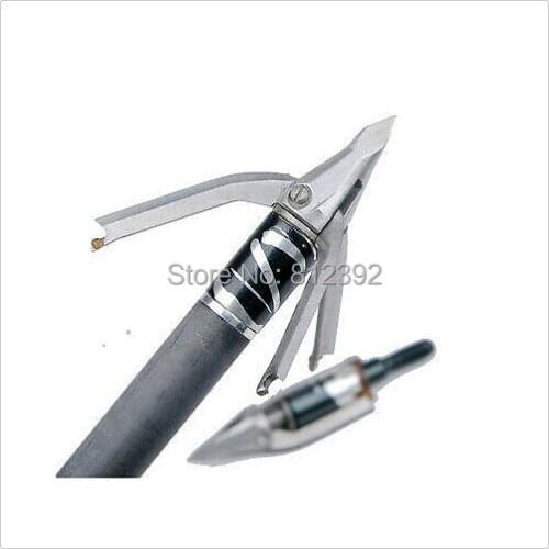 Hunting Broadhead Arrow Tips - bow and arrow archery broadheads breast -Compound Bow Hunting or Crossbow Hunting 30pieces