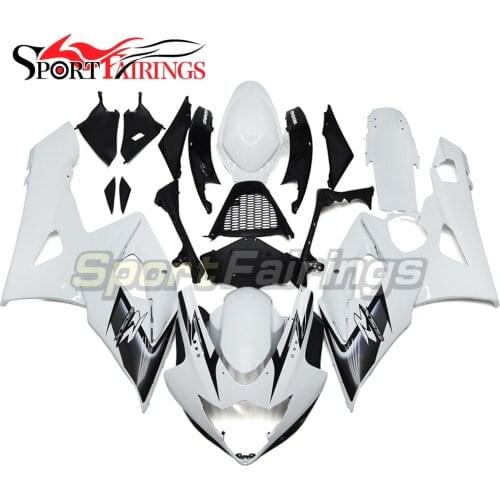 Fairings For Suzuki GSXR1000 K5 05 06 GSXR-1000 2005 2006 ABS Plastics Motorcycle Full Fairing Kits Bodywork Cowing Black White
