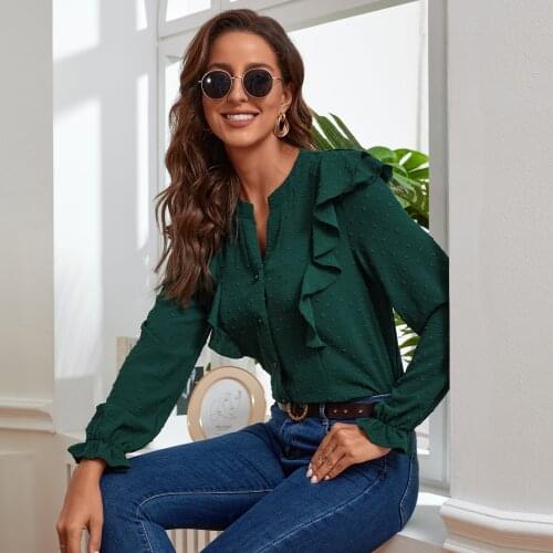 Зеленые блузки Rerymvou China At AliExpress