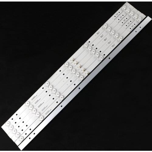 10pcs LED Backlight strip for Haier CRH-F323030020756P 32-inch LD32U3100 7 lamp 6V 59CM
