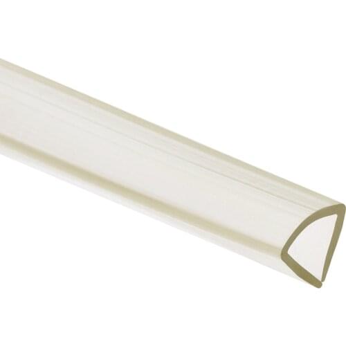 Uxcell Trim Seal, PVC U-Seal Channel Edge Protector Sheet, Fits 10-12mm Edge 5Meters
