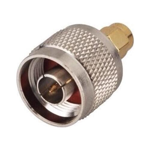 2pcs N Male Plug To SMA Male Plug N/SMA-JJ RF Adapter Connector WIFI Antenna Adaptor