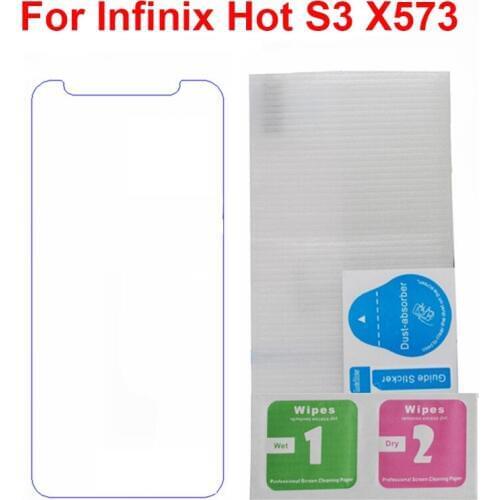2PCS Infinix Hot S3 Screen Protector 9H Explosion-proof Protective Film Cover for Infinix Hot S3 X573 Smartphone Tempered Glass