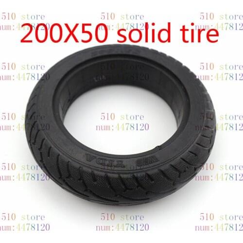 200x50 Solid tyre without inner tube wear High quality Electric Scooter 8 inch hoverboard Tire