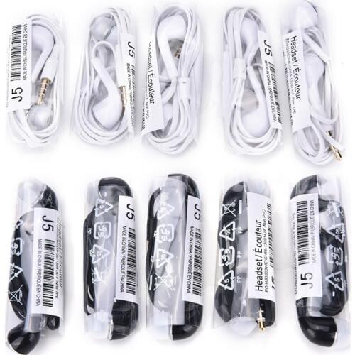 5pcs In-Ear Connector Earbuds 3.3FT Wired Earphone with Microphone Noise Cancelling Headset for Xiaomi for Samsung Mp3/Mp4