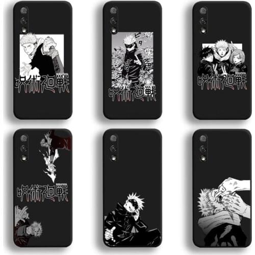 Jujutsu Kaisen Anime Phone Case For Huawei Honor 30 20 10 9 8 8x 8c v30 Lite view 7A pro