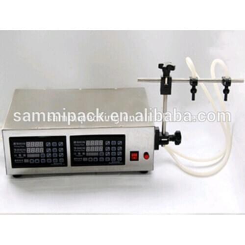 Hot selling new style 2 nozzles Double heads small digital control pump liquid filling machine