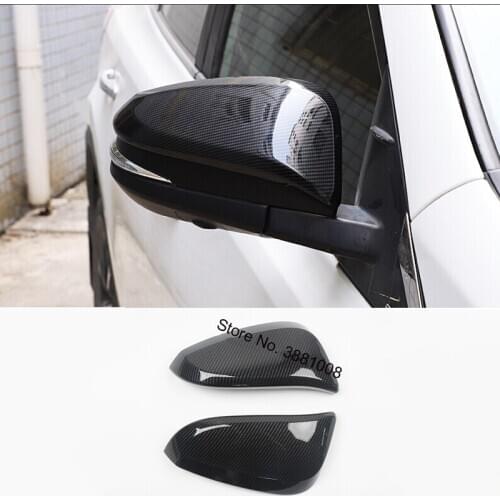 ABS Chrome For Toyota RAV4 2013 2014 2015 2016 2017 2018 Car Accessories Side Door Rearview Mirror Decoration Cover Trim 2Pcs