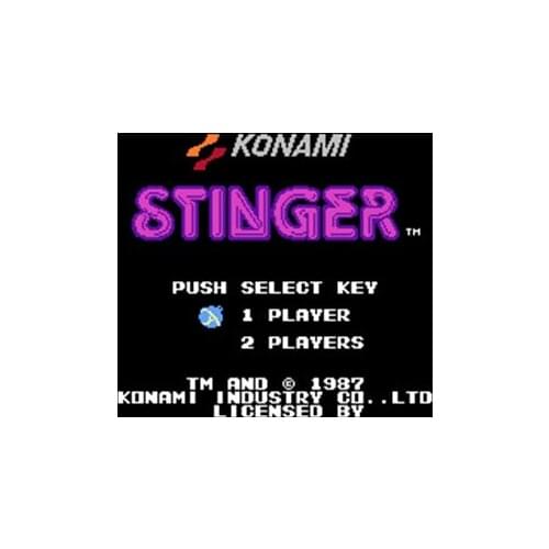 STINGER Region Free 60 Pin 8Bit Game Card For Subor Game Players