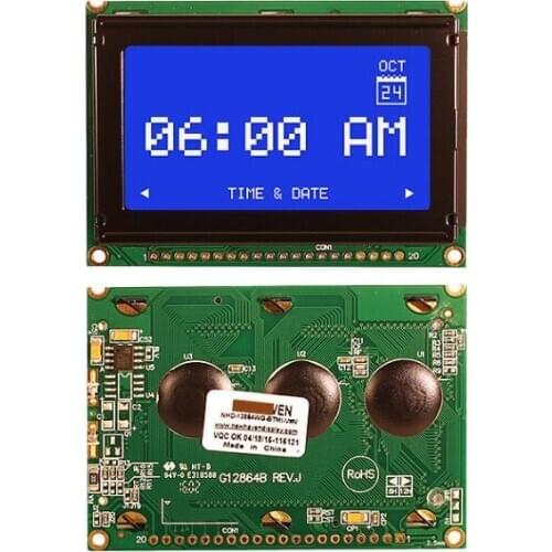 NHD-12864WG-BTMI-V#N LCD Module Replacement