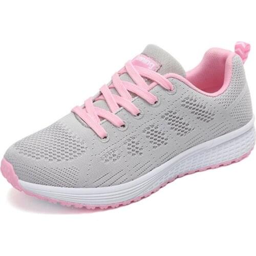 New 2021 Autumn Men Women Couple Sneakers Breathable Athletic Running Walking Gym Shoes Women Comfort Training Footwear WSH4035