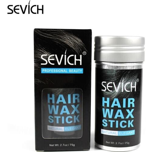 Sevich 2.70 oz Hair Wax Stick for Hair Styling Wax Broken Hair Repair Hair Finishing Wax Fast Works Hair Shaping Cream 1pcs