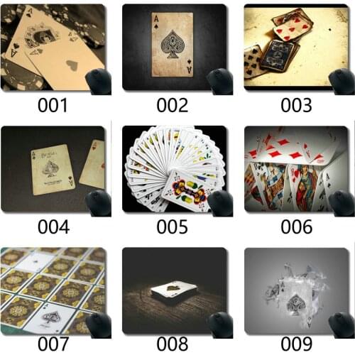 Personalized Design Mouse Pad, Game card Art Mouse Pad Stitched Edges