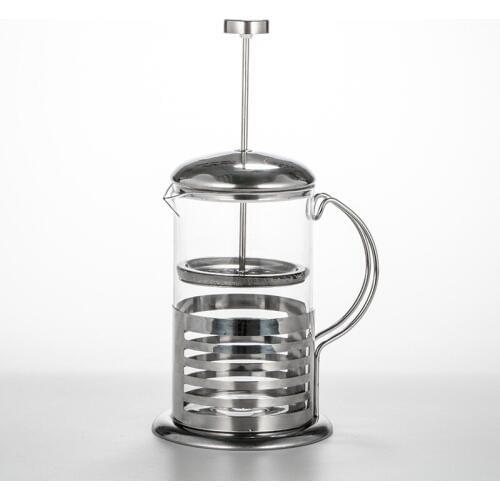 Manual Stainless Steel Coffee Pot French Press Espresso Maker Pot Teapot Cafetiere French Coffee Tea Percolator Coffee Kettles