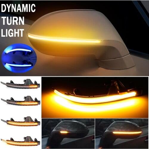 LED Dynamic Car Blinker Side Mirror Marker Turn Signal Lights Lamp Accessories For Audi A7 S7 RS7 4G8 2010-2017