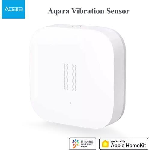 Aqara Smart Vibration Sensor Zigbee Motion Shock Sensor Detection Alarm Monitor Built In Gyro for xiaomi mijia smart home