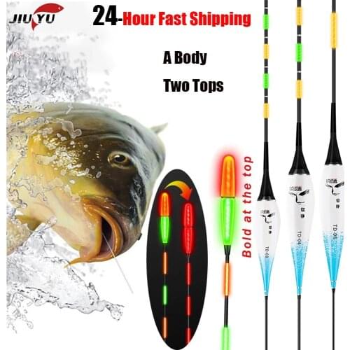 JiuYu Nano Smart Led 5g Fishing Float Highly Sensitive Fish Bite Remind Buoy Gravity Sensor Glowing Electric Night Stick Pesca