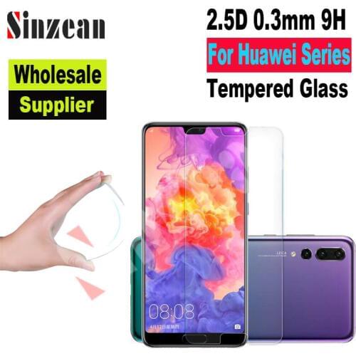 50pcs For Huawei P20 pro/P30/Mate 20/Mate 30 lite/P-smart Z/P20 lite 2019 2.5D tempered glass screen protector film (Wholesale)