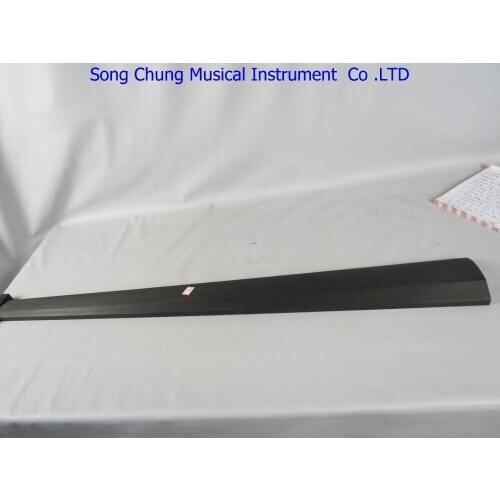 1pcs Undyed Black indonesia ebony Double bass edge fingerboard 3/4